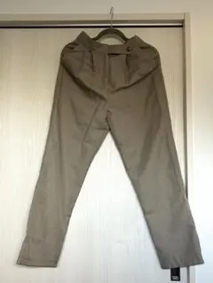 チェック柄カジュアルパンツ ゴムウエスト