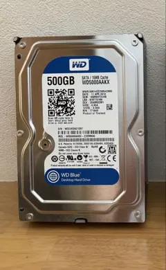 WD HDD 500GB WD5000AAKXのサムネイル