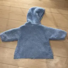 kashwére フード付きアウター 12-18ヶ月 ライトブルー