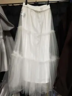 earth music&ecology チュールスカート