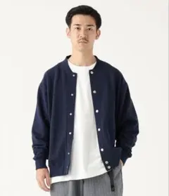 【B:MING by BEAMS】スウェット スナップ カーディガンのサムネイル