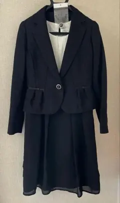 フォーマル ジャケット ドレス セット ブラック