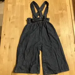 【美品】sophitica サロペット 90 デニム　ブルー