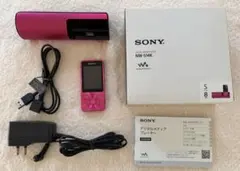 SONY Walkman 本体 スピーカーセット ピンク NW-S14 - メルカリ