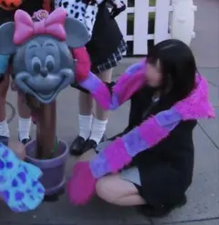 ディズニー チシャ猫 マフラーファンキャップ