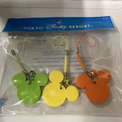 東京ディズニーリゾート ミッキーストラップ 3個セット