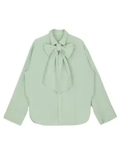 Ameri VINTAGE UND UNEVENNESS TIE BLOUSE - メルカリ