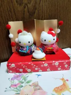 ハローキティ 和風ぬいぐるみ 2体セット