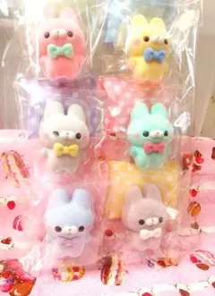 非売品 すくっとたっちさん☆ すやすや うさぎさん 全６種セット☆
