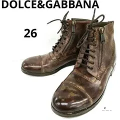 00s DOLCE & GABBANA D&G レースアップブーツ swag - メルカリ