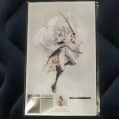 刀剣乱舞 鶴丸国永 二周年記念祝画 アクリルミラースタンド