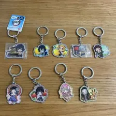 鬼滅の刃 ご当地キーホルダー 9個セット