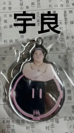 大相撲ガチャ 宇良 ミラーキーホルダー