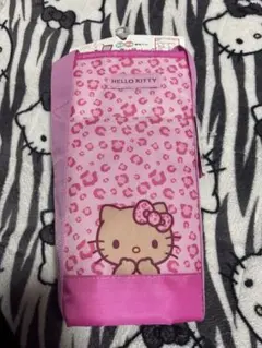 アベイル　新品タグ付き　ピンク　ヒョウ柄×日焼けキティ　お買い物バッグ