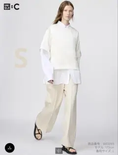 UNIQLOC スウェットストレートパンツ