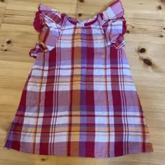 BREEZE チェック柄 ワンピース 110
