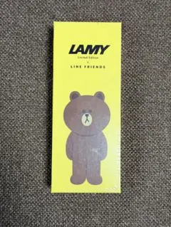 新品未使用】LAMY × LINE FRIENDSコラボ万年筆 ブラウン EF - メルカリ