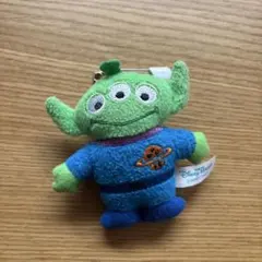 ディズニー ストラップ キーホルダー バッジ トイストーリー リトルグリーンメン