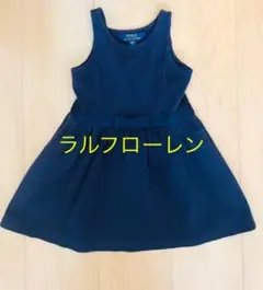 ラルフローレン　ワンピース　ネイビー ３T