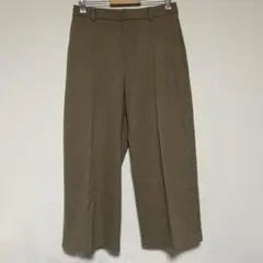 美品　UNIQLO/ユニクロ ブラッシュドジャージーワイドパンツ XL