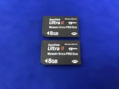 C884 SanDisk Memory Stick PRO Duo 8GB 2枚