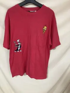 90s ワーナー・ブラザース公式　ルーニーテューンズ　Tシャツ　Mのサムネイル