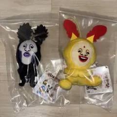 こびとづかん　マスコット　2点まとめ売り　アラシクロバネ、ホトケアカバネ