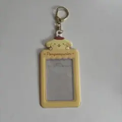 サンリオ ポムポムプリン トレカケース チェキ用キーホルダー