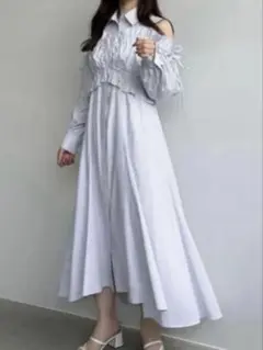 herlipto Cascading Gathered Dress - メルカリ