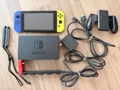 Nintendo Switch 本体 ネオンブルー/ネオンイエロー 付属品あり