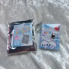 トレーディング シールブックキーホルダー　ぷくぷくあわわちゃん　カミオジャパン