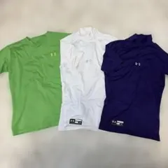 UNDER ARMOUR JR アンダーシャツ 3枚セット150