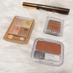 セザンヌ　アイシャドウ　チーク　マスカラ　セット