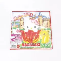 新品激レアハンカチ 2003年 ご当地キティ 神戸中華街 プチタオル 平成