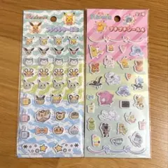 ポケモン　プチプチシール3、プチプチシール4