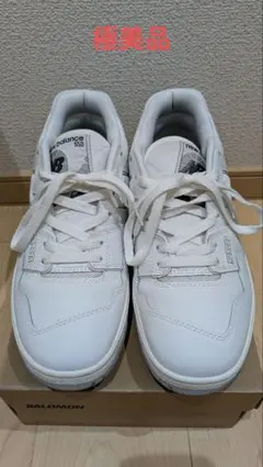 極美品 ニューバランス NewBalance BB550 ホワイト 27.5cm