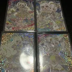 ひみつのアイプリ　リング6弾ミラクルカード4枚セット