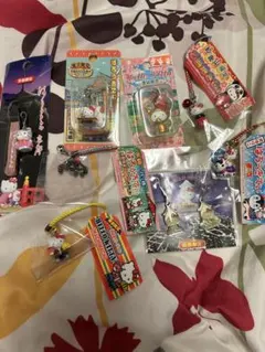 ご当地限定ハローキティ ストラップ 8個セット