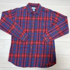 Columbia チェック柄 長袖シャツ M コロンビア