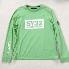 SY32 by SWEET YEARS ロングTシャツ　グリーンのサムネイル