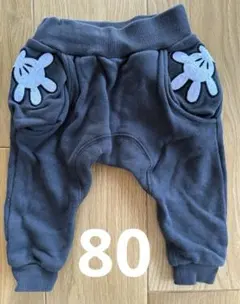 子供服 ベビー服 パンツ80cm ミッキー バースデイ