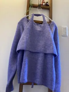 アーバンリサーチ　センスオブプレイス重ね着リブニット大きめ