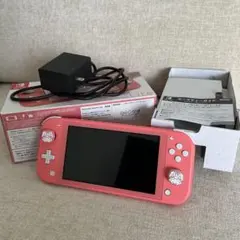 【極美品・完品】Nintendo Switch Lite コーラル 箱付き