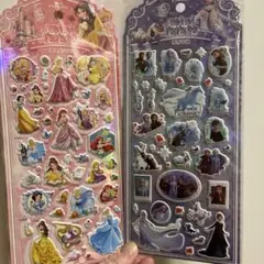 プリンセス ぷっくり 立体シールセット