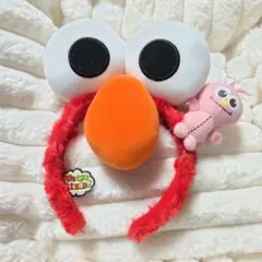 USJ エルモ カチューシャ ぬいぐるみ付き
