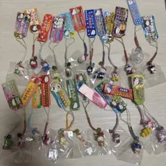 【レア】 ご当地キティ 根付 ストラップ　23個　宮城　福島　岩手　盛岡　限定