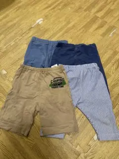 男の子ズボンまとめ売り4点セット　90センチ