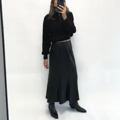 ZARA フレアレザースカート　完売品