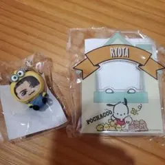 GENERATIONS★片寄涼太★ミニオンボブ着ぐるみキー、ポチャッコマグネット