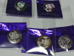 鬼滅の刃 ufotable 32mm くじ引き缶バッジ 第九話 5個 セット